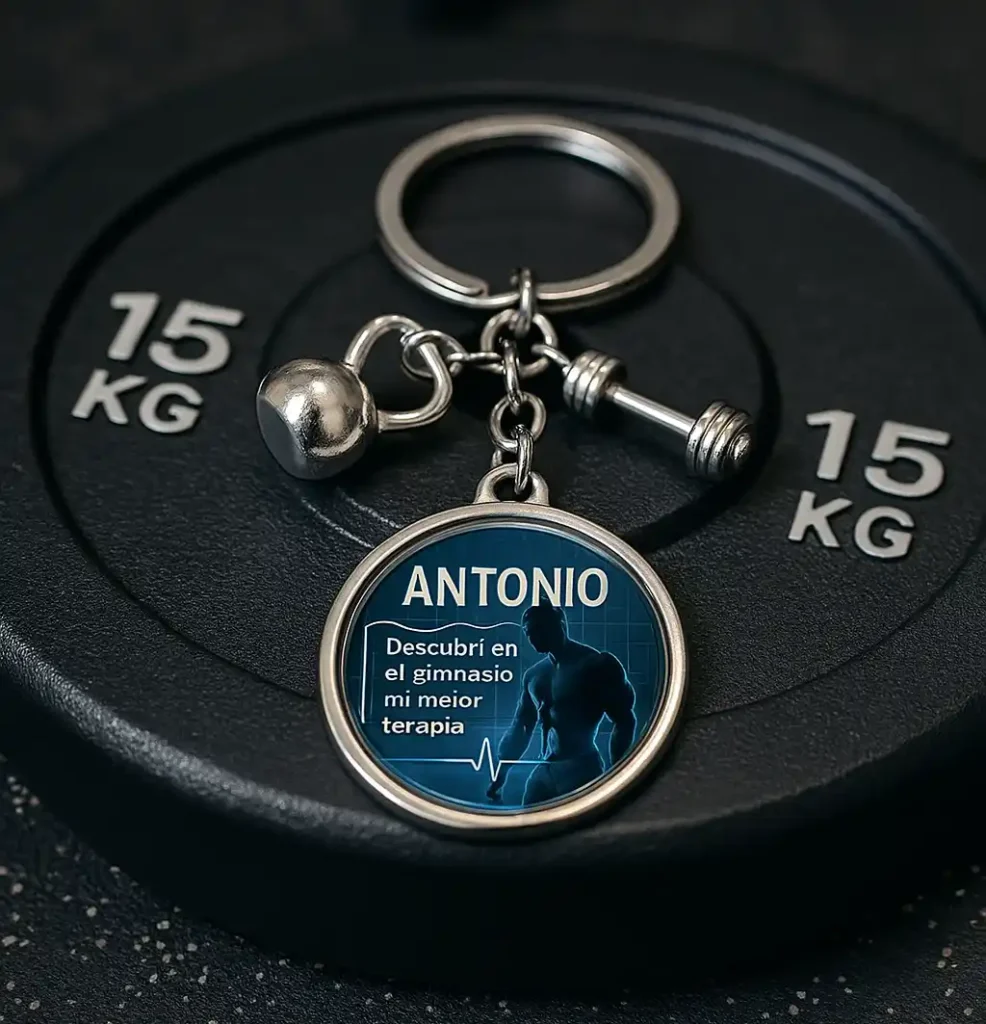 Llavero Gym Personalizado